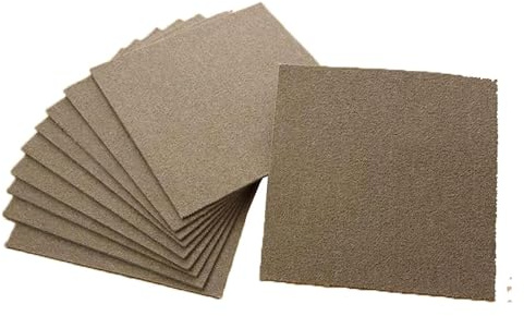 ROHCGHC Selbstklebende Teppichfliesen, Teppichfliesen, selbstklebend, for Abziehen und Aufkleben, 30,5 x, cm, waschbar, rutschfest, Heimtextilien-Teppichfliese(Beige)