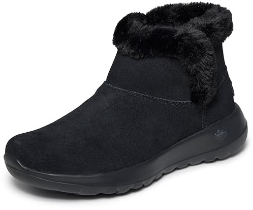Skechers On-the-go Joy - Bundle Up, Stivaletti Donna, Nero, 38.5 EU