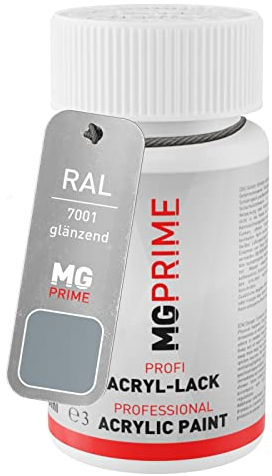 MG PRIME RAL 7001 Silbergrau/Silver grey glänzend Lackstift 50 ml schnelltrocknend
