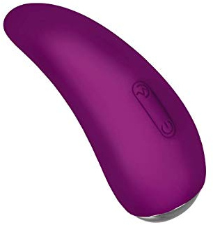 EIS Zungenförmiger Auflegevibrator aus Silikon | 9 cm | Erotik | Sex Spielzeug für Frauen | Hautfreundliches Silikon | Wiederaufladbar | Mehrere Vibrationsprogramme | Klitoris-Stimulation