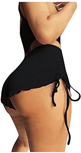 NCQiFei Shorts Damen Hotpants Booty Shorts Kurze Sportshorts Fitness Sport Yoga Sporthose Sommer Push Up Bodybuilding Leicht Stretch Shorts Sexy Bequeme Hohe Taille Kurz Hosen Kurze Leggings