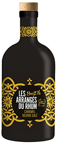 Breiz'Ile - Les arrangés du rhum - Caramel au beurre salé - Punch au rhum - 28,0% Vol. 70cl