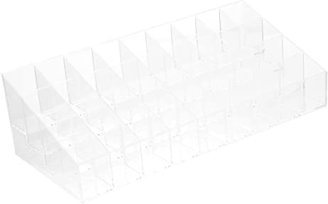 Angoily Makeup Organiser Holder Sturdy Lipstick Organizer Storage Box Scratch-resistant and Sturdy Makeup Case