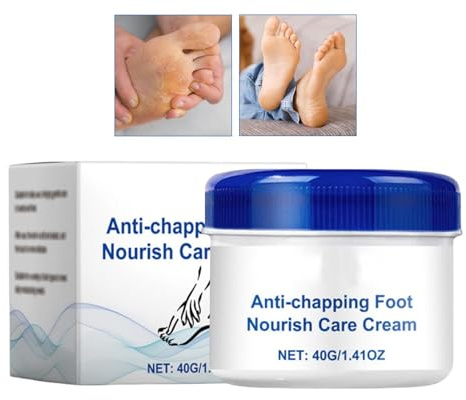 Crema para pies – Cuidado calmante para pies diabéticos | Trata y cura los pies secos | Loción hidratante para pies de talón para hombres y mujeres