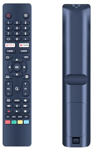 GOUYESHO Télécommande de rechange pour Polaroid TV PL4021FHDG PL3222HDG PL55UHDG PL65UHDG (pas de fonction vocale)