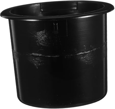 Inserto para Portavasos de Agua Abs Negro para Coche