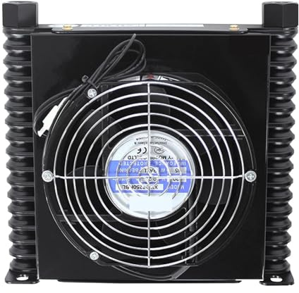 AF1025T-CA 25L/min Radiatore idraulico Radiatore olio Radiatore aria Piastra di raffreddamento Perno Scambiatore di calore Sistema idraulico Basso rumore(DC24V)
