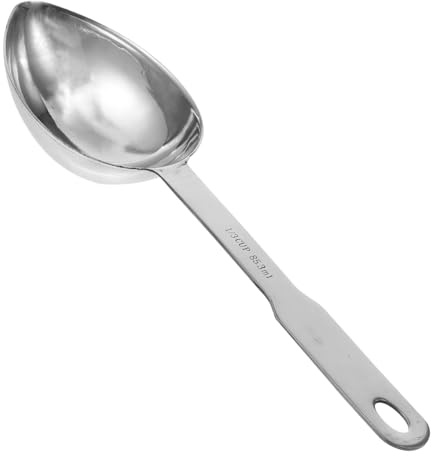 VERDANVERSE Stainless Steel Measuring Spoon Small Tablespoon Scoop for Cooking Baking with Long Handle Hanging Scoop for Precise Measurement in Kitchen