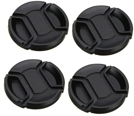 BAZEITFLOW 4pcs Lens Cover Camera Lens Protector for Outdoor Photography and Travel