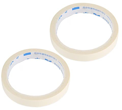 2PCS Nail Art Adhesive Tape ABS Nail Art Tape for Manicure Salons Home Use Width 1.2cm Length 17m