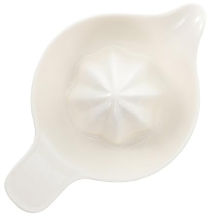 CONGARTENO Presse-Agrumes Manuel en Céramique Presse-Citron Portable Ergonomique Ustensile Cuisine pour Jus Frais Outil Fait à la Main Usage Domestique et Bar Facile à Presser