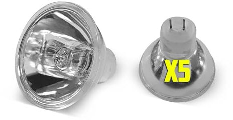 Lot de 5 ampoules FX Lab 12V 100W GZ6.35 OEM Haute Qualité