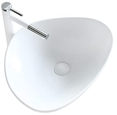 ADITAM salle de bain en céramique comptoir vasque lavabo salle de bain lavabo blanc pour maison hôtel bureau Double the comfort