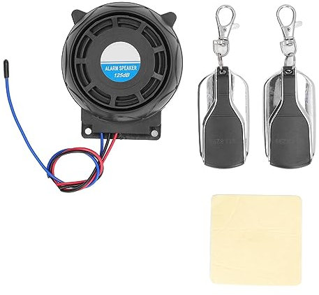 Motorrad-Alarmanlage, Motorrad-Alarmanlage 2 Fernbedienung 12 V Wasserdicht, Universell für Motorräder