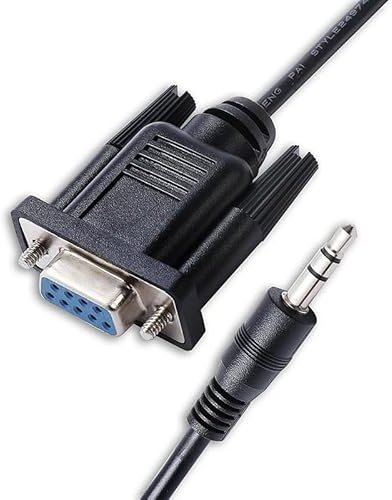 Wnmzxc GTMedia V8 Series Receptor IPTV 9 pines DB9 hembra a cable conector de audio estéreo de 3,5 mm(Size:2.98m)