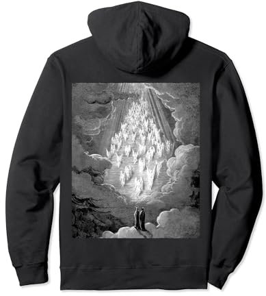Goldene Leiter Gustave Dore Göttliche Komödie Dantes Paradies Pullover Hoodie