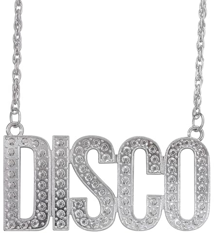 W WIDMANN MILANO Party Fashion - Halskette mit verschiedenen Anhängern, Schmuck, Accessoire für Faschingskostüme