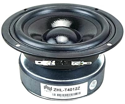 Altavoz de rango medio puro de 4 PULGADAS, 50 W, 8 ohmios, altavoz Alto, unidades de altavoces HIFI de estantería MID, altavoz de bricolaje completamente sellado de metal, 1 pieza