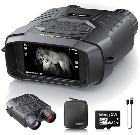 NVS-40 Teleskop 4K HD Fernglas Nachtsichtgerät 6X Digitalzoom 300m Jagd Camping Fernrohr Beobachten von Objekten