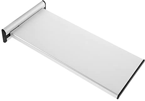 MINAOLULUS Double-Sided Aluminium Alloy Door Name Plate Blank Office Signage Sturdy Wall Nameplate for Business and Office Use
