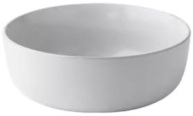 Tazones para Mezclar Cuenco de cerámica mate for el hogar, ensaladera blanca for verduras y frutas, vajilla for restaurante, cuenco for fideos instantáneos, cuenco for gachas Ensaladera Frutero