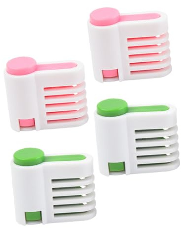 Alipis 4pcs Cake and Bread Cutter Plastic Toast Slicer Guide DIY Baking Cake Cutter Uniform Slices for Toast Bread Cutting Guide Leveler Helper for Making Tools