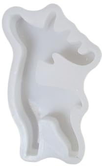 Elkshape - Stampi in silicone a forma di animale, per cioccolato, cervi, molteplici usi, in silicone flessibile per fondente, sapone, candele, artigianato, vacanze, matrimoni, decorazioni