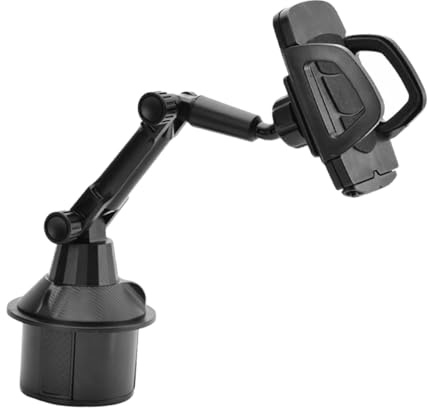 Cabilock Portabicchieri Per Auto Porta Telefono Supporto Per Telefono Portabicchieri Abs Leggero e Resistente Regolabile Per Auto