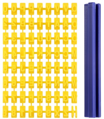Lot de 72 tampons en argile en forme de lettres de l'alphabet pour biscuits, chocolat, poterie en polymère, petit moule de l'alphabet pour fondant, biscuits, gâteaux, outils de bricolage