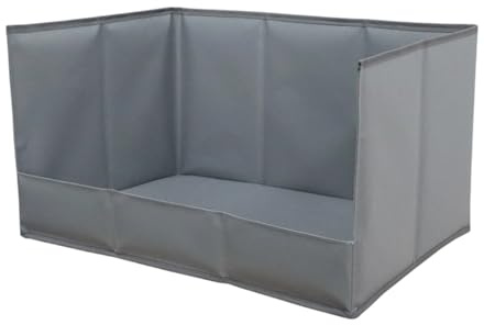 Bandeja de Inodoro para Perros -Portátil,Impermeable,Soporte para Almohadillas para PIS,Bandeja de para Mascotas de Pared Alta Plegable,Inodoro para Perros| Almohadilla para orinar de Hierba par
