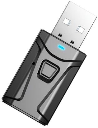 Bluetooth Adapter for TV, Bluetooth Transmitter for TV USB Bluetooth Adapter for PC, USB Bluetooth Adapter for Car, Wireless Audio Solution for Home Living Room Car Office Use