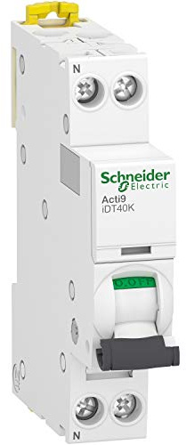 disjoncteur - schneider idt40k - 2 pôles - 2a - courbe c - 4.5 ka - schneider electric a9p71602