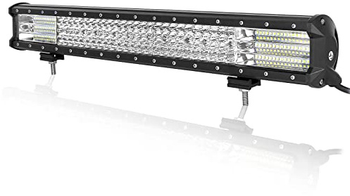 Willpower Led Lichtleiste Balken 12V 24V 23 570W für Auto Offroad KFZ | Lightbar Arbeitsscheinwerfer Scheinwerfer, 6000K Weiß, IP67 Wasserdicht, Beleuchtung für Traktor ATV Boot Quad Fahrzeuge