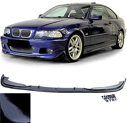 Frontspoiler Lippe Performance Schwarz Glanz passt für 3er BMW E46 Coupe Cabrio