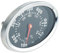 DRELD Termometro per barbecue, ovale, in acciaio inox, da 38 °C a 430 °C, per barbecue, forno, affumicatore, forno e carrello