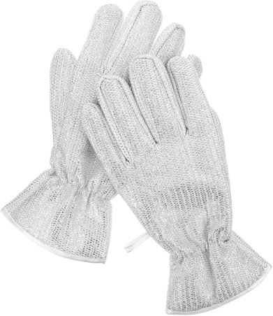 Hoement Dishwashing Cleaning Gloves Kitchen Essentials Lightweight Comfortable for Washing Dishes and Pot Pan Cleaning