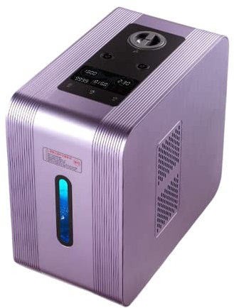 XGXHIN Máquina de Terapia de inhalación de hidrógeno, inhalador de Gas Brown Separado con H2O, generador de Agua de hidrógeno, tecnología PEM, silencioso Durante 4 Horas, para el hogar