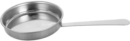 BESPORTBLE Tapadera Extintora De Acero Inoxidable Para Quemador De Alcohol Con Mango, Accesorio Para Estufa De Camping Compacto y Portátil, Adecuado Para Senderismo y Camping Al Aire Libre