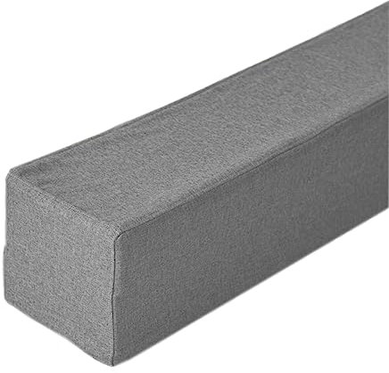 Bettlückenfüller, individuelle Größe, schließen Sie die Lücke zwischen Kopfteil und Matratze, Bettbrücke, Doppelbett zu Kingsize, rechteckige Nackenrolle, Armlehne, Kissen, waschbar, 150 x 8 x 10 cm,