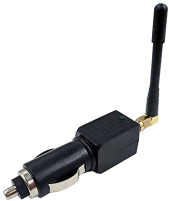 YELEMEABHB Automóviles universales Antenna Solo O Dual Antena CUCHER Compact Compact Anti Tracker Lighter Compatible for Accesorios DE VEHÍCULOS Antena(Single Antenna)
