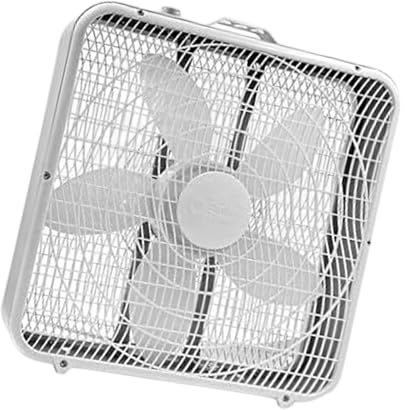 20inch Heavy Duty Floor Cooling Fan with Carry Handle, Power Energy Saving 3 Speed Industrial Air Blower Fan