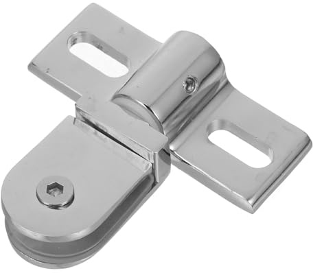 SHINEOFI Pivot de Porte pour Pièces de Porte de Bain Charnière Pivotante en Alliage de Zinc Fixation Stable de Salle de Bain