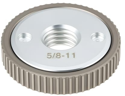 Briny River 5/8‑11 Winkelschleifer Druckplatte Gewinde Schnellspanner Kontermutter