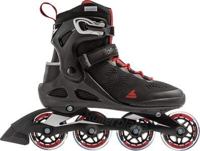 Rollerblade unisex – vuxna MACROBLADE 80 Inline-skridsko, svart/röd, 285