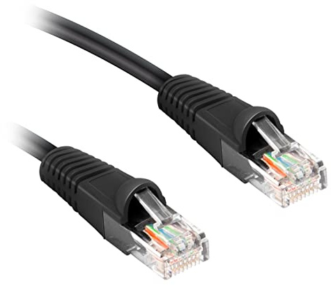 Ekon cavo da rete, cavo LAN, categoria 6, 5m, connettori RJ45, ethernet, per PC, telefono fisso, laptop, modem, MacBook