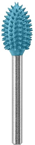 Dremel 9953 Flame Tip 3/8 Power Rotary Carving Bit - Ideal for Removal and Smoothing Applications in Wood, Plastic, Foam, and Rubber