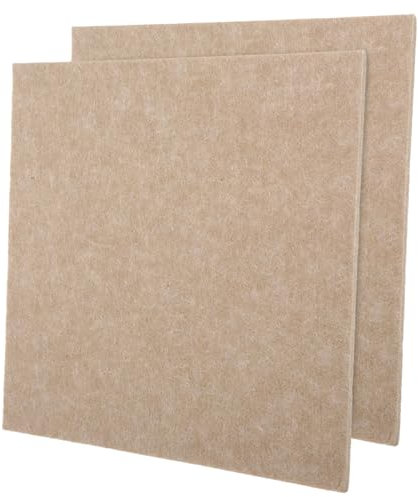 ROMISBABA 2stücke Filz-pinnwand Quadratische Filzfliesen Für Schlafzimmer Schreibtisch-pinnwand Selbstklebende Filz-wandfliesen Als Wanddekoration Mit Reißzwecken Haltbarem Material Und Einf