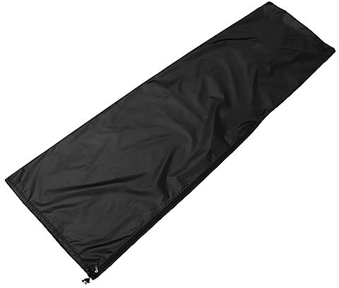 YARNOW Funda Protectora Contra Lluvia y Viento Para Sombrilla De Patio Hecha De Material Oxford Grueso Color Negro Para Proteger Sombrillas De Exterior Condiciones Climáticas Adversas