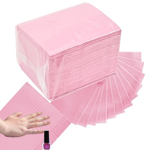 Nagelmatte, Einweg-, Papierservietten, Nageltisch, 50 Einwegmatten für