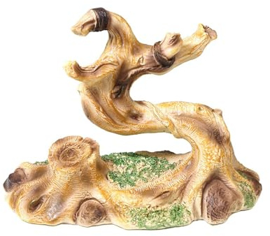 Sharplace Tronc d'escalade, Branche décorative, Accessoires de décoration d'habitat, Arbre simulé, Ornement d'aquarium en résine, Reptile grimpant